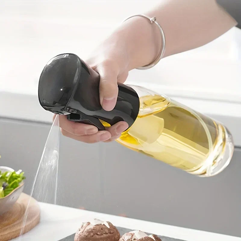 Camping Cooking Container - 200/300/500ml Ölsprühflasche für Olivenöl, Küchen-Sprühflasche, Kochspender,