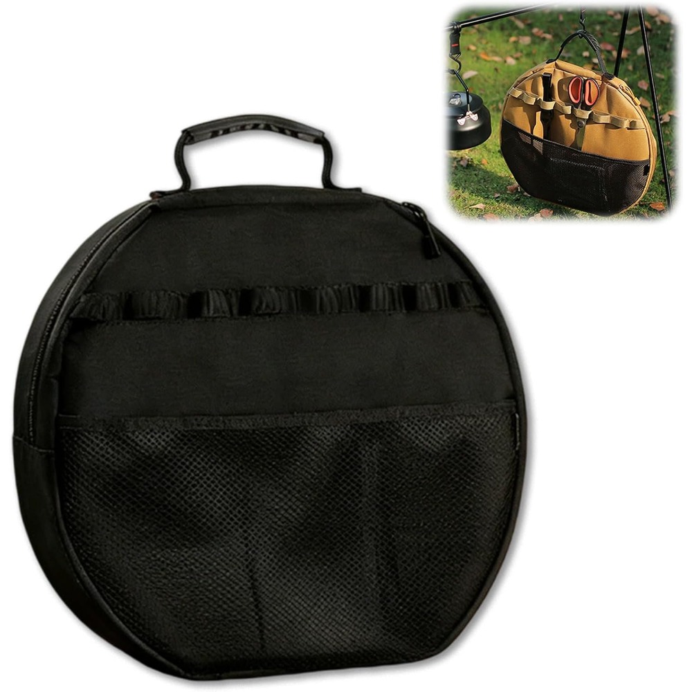 Camping Hiking Cooking - Grillpfannen-Aufbewahrungstasche, Tragbare Tasche für Bratpfanne und