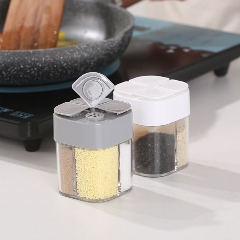 4-in-1 transparentes Gewürzspe – Camping Cooking Container Bewertung und Preis